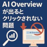 AI Overviewの出現が邪魔。