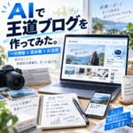 王道ブログをAIで作ってみた。
